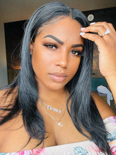VIRAL CHAMPAGNE BADDIES CLIP INS 9PCS